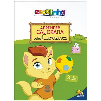 Aprender Caligrafia: Letra Cursiva (Escolinha)