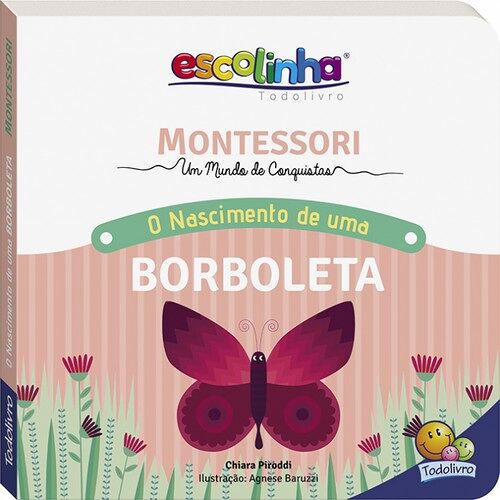 Montessori: Borboleta - emoçoes