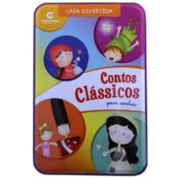 Lata De Livros Divertida Contos ClAssicos Para Sonhar 2