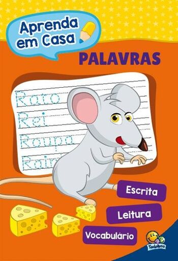 Aprenda em Casa (coleção - coordenação motora e letramento) unidade - Palavras 1