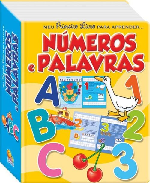 Meu primeiro livro para aprender Números e Palavras