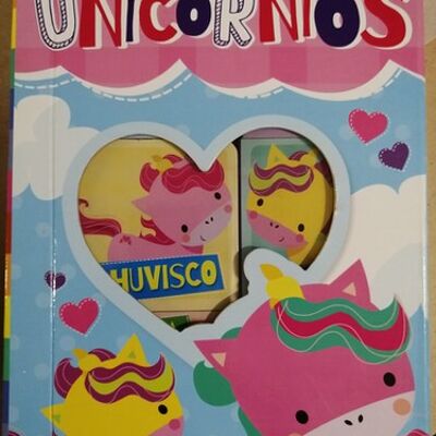 UNICORNIOS - BOX COM 6 LIVRINHOS CARTONADOS