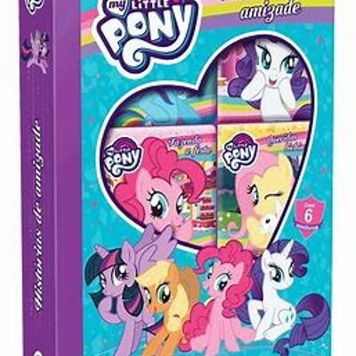 HISTORIAS DE AMIZADE - MY LITTLE POBYPONY - BOX COM 6 LIVRINHOS CARTONAD