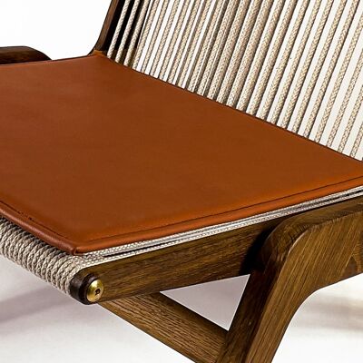 Cushion for X-Chair / Cognac Leather