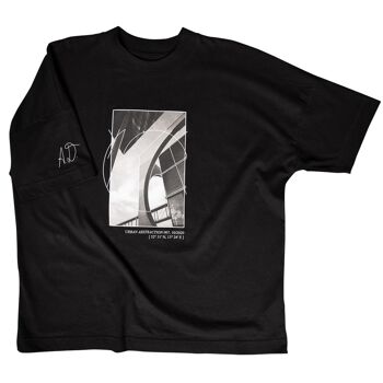 Art-Shirt “Abstraction Urbaine 007“ | le noir 1