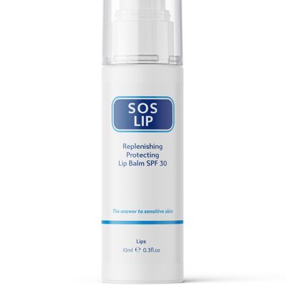 Balsamo labbra SOS con SPF 30, 10 ml