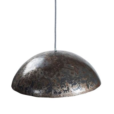 Barigo Ceiling lamp in metal - isch: Upcycled Lamp made of Recyclable Oil Barrels - The Industrial Look lampshade by SwaneDesign (885699720)