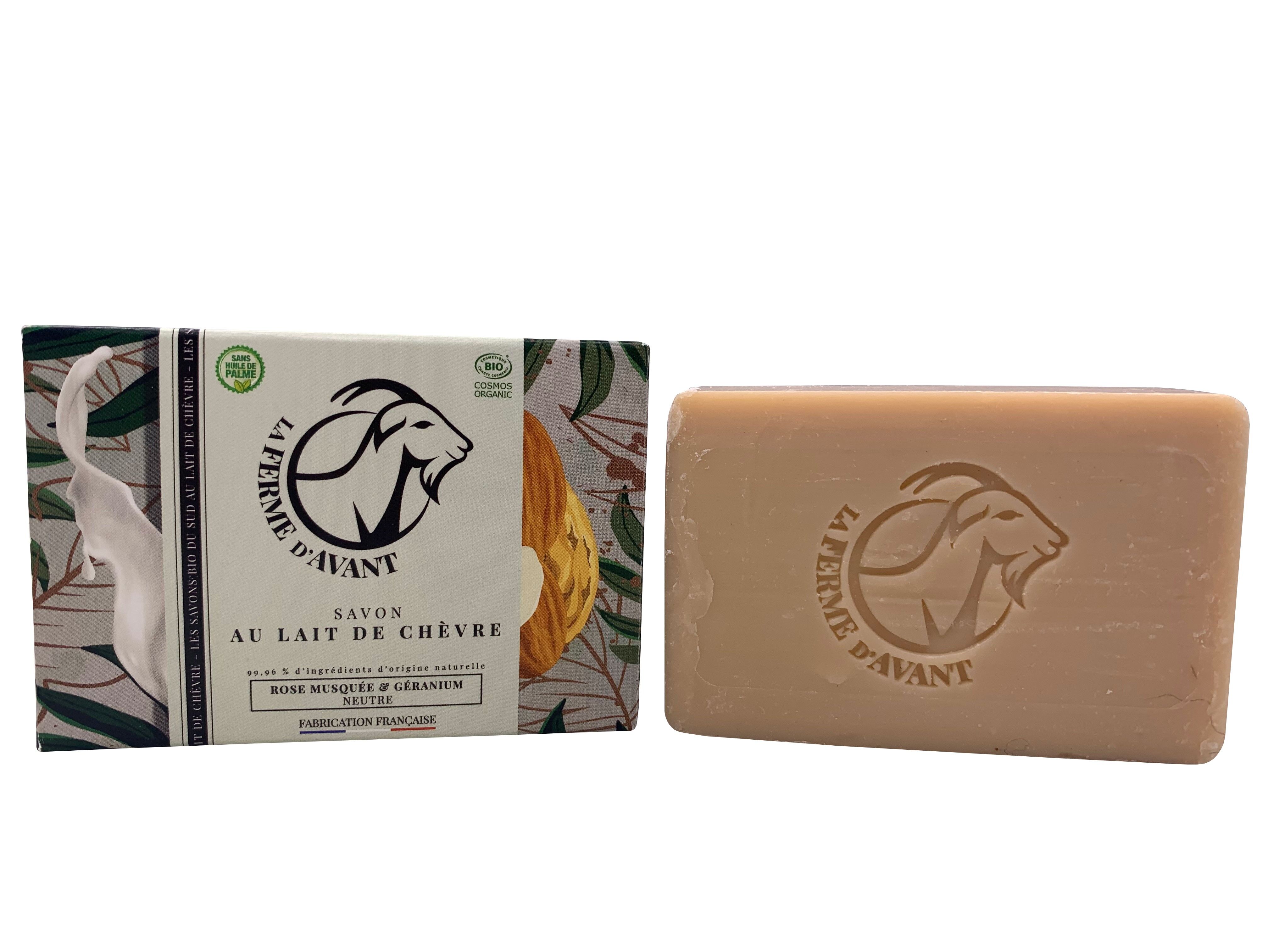 Farm of früher - Gesichtsseife mit Rosé-Moschus und Geranie