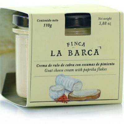 Ziegenbrötchencreme mit Pfefferflocken "FINCA LA BARCA" 110G