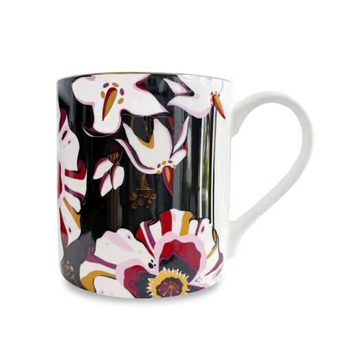 Mug with 22ct Gold - Deadly Bloom 'Drama'