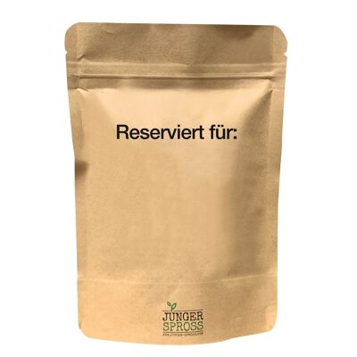 Reserviert für ... (Gartenkresse)