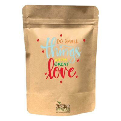 Do small things with great love (garden cress)