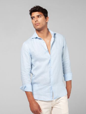 Chemise OM-H bleu clair 8