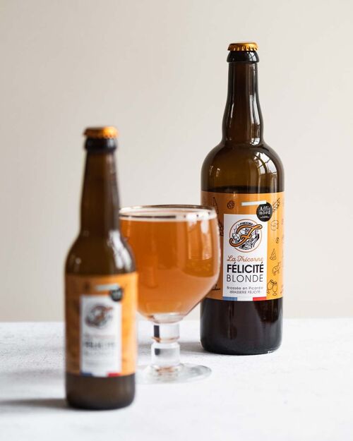 BIERE BLONDE A FROMAGE TRICORNE 750ml