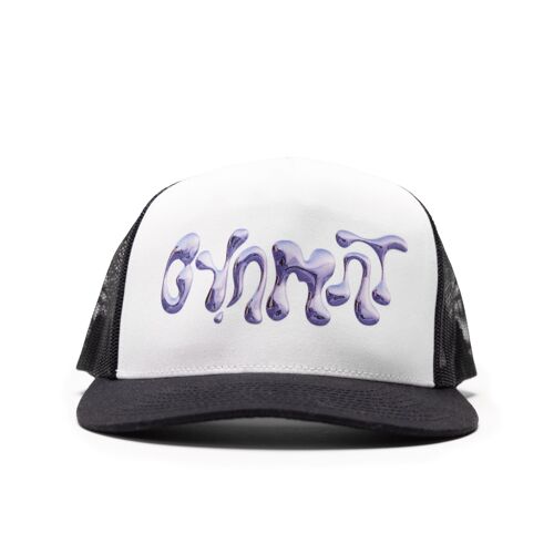 Chrome Bubble Trucker (B/W)