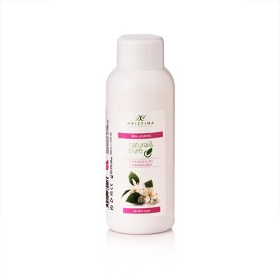 Latte detergente per viso, occhi e labbra con estratto di gelsomino, 150 ml