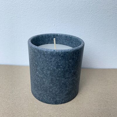 Candle - Blue glass