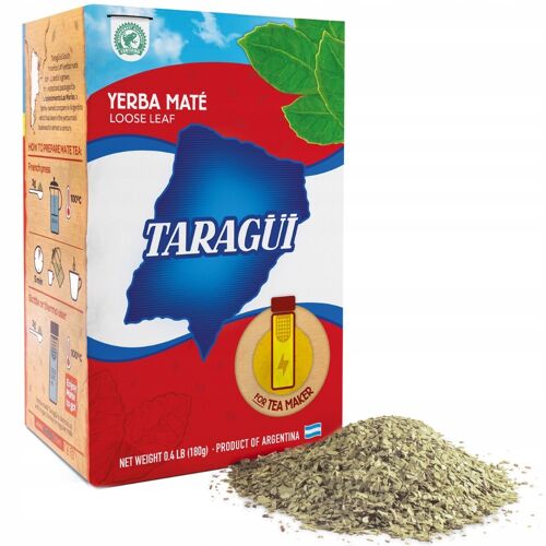 Yerba Mate Taragui loose leaf 180g - for french press