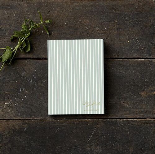 Notebook - Stripes green