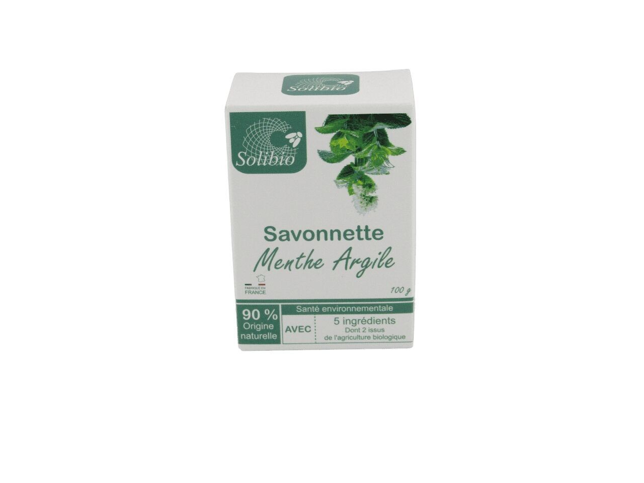 Sapone all'argilla e menta 100 g