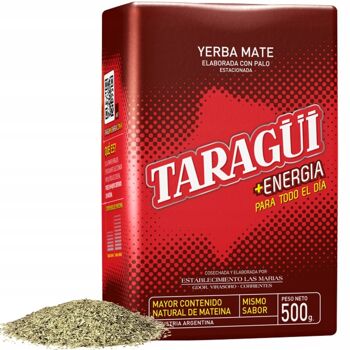 Yerba maté Taragui ENERGIA 500g 1