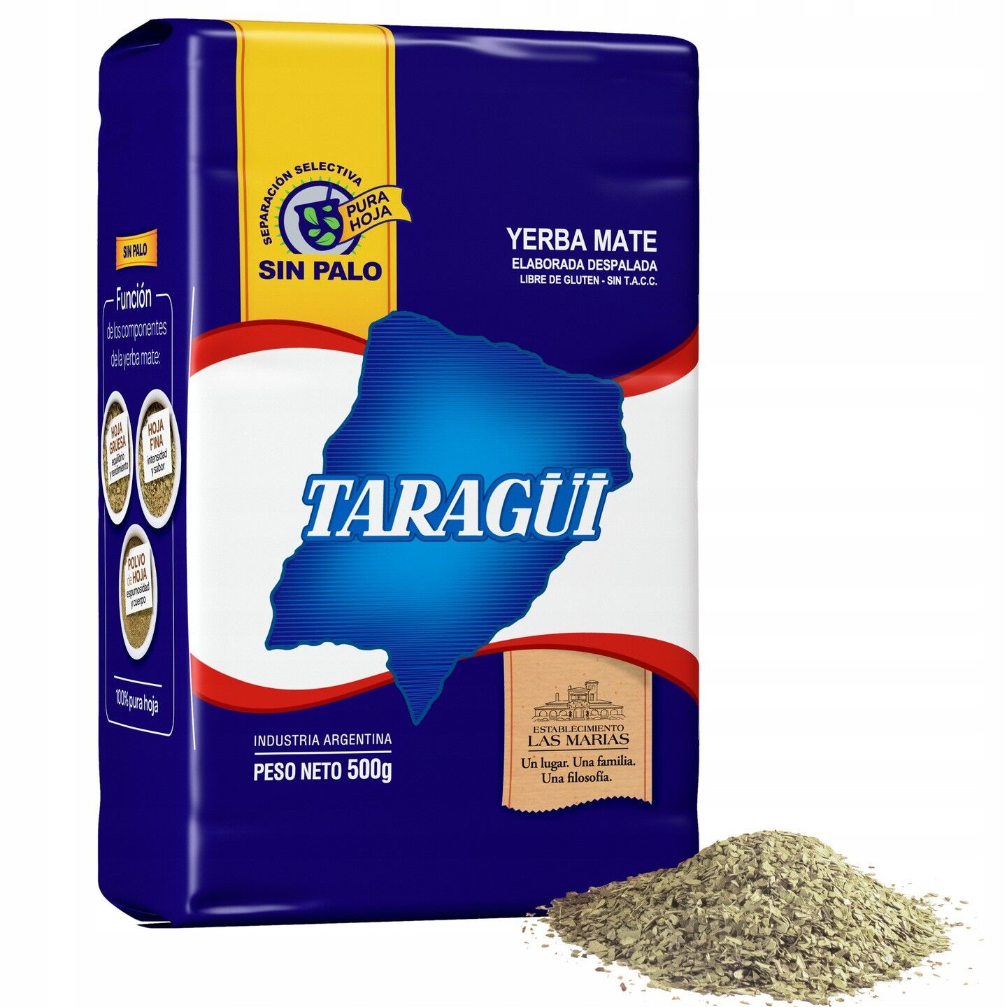 Yerba Mate Taragui Sin Palo 500g