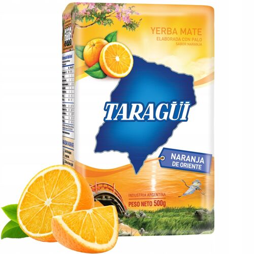 Yerba mate Taragui naranja de oriente 500g (orange)