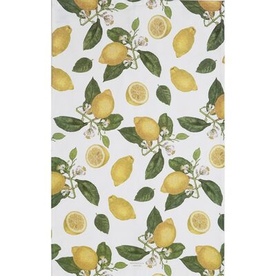 Organic tea towel - Lemon