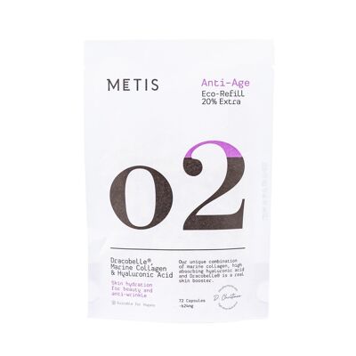 Metis Anti-Age 02 Eco-Recarga 72 Cápsulas V