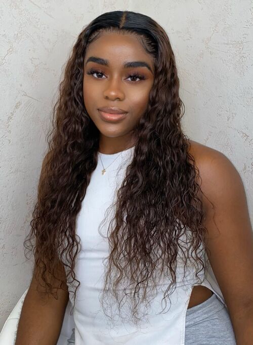 Ready To Ship: Mia Frontal Wig (Medium Lace) - 16" - 150 - 13x4