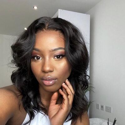 Ready To Ship: Dior Frontal Wig (Medium Lace) - 12" - 150% - 13x4