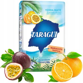 Yerba maté Taragui Maracuya 500g (fruit de la passion) 1
