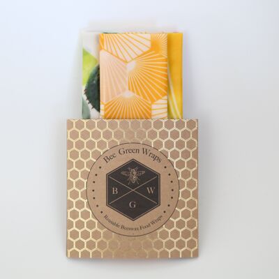 Bee Green Wraps - Lunch Set - Veg & Hex