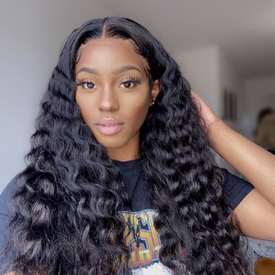 Bella Loose Wave Frontal Wig - 16" - 150 - Full Lace