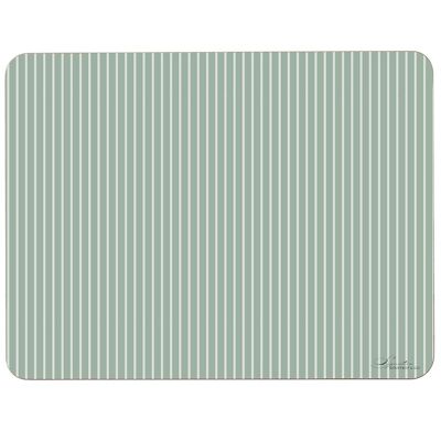 Placemat - Stripes green