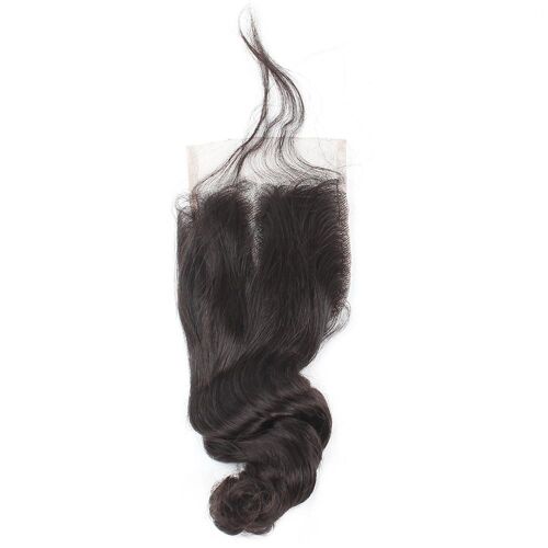 Loose Wave Closure - 5x5 - 10" - Transparent