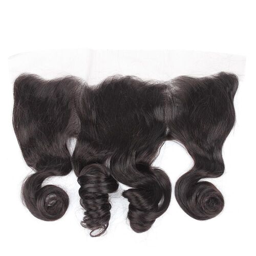 Loose Wave Frontal - 12" - Transparent - 13x6