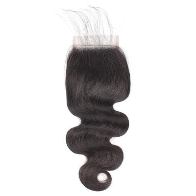 Cierre Body Wave - 4x4 - 10 "- Medio