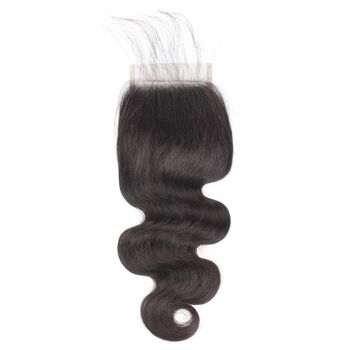 Fermeture Body Wave, 5x5, 12", moyen 1