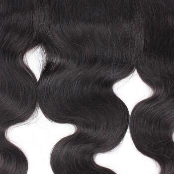 Body Wave frontal, 13 x 4, 16", transparent 2