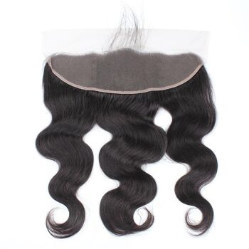 Body Wave frontal, 13 x 4, 16", transparent 3