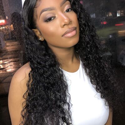 Peluca frontal Porsha Deep Wave - 16 "- 150 - 13x6