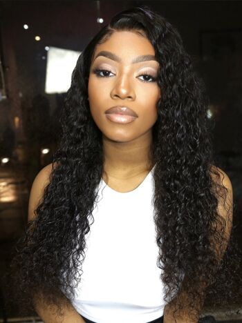 Perruque frontale Porsha Deep Wave - 18" - 150 - Full Lace 2