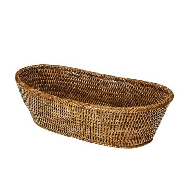 Banneton honey-colored bread basket