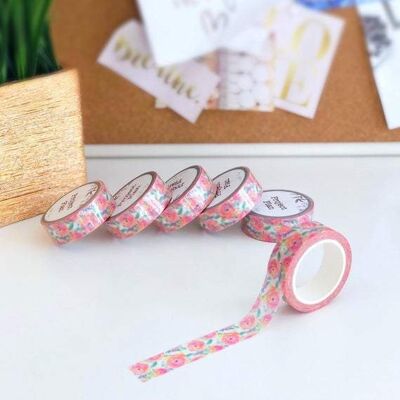 Floral Limited Edition Custom Washi Tape