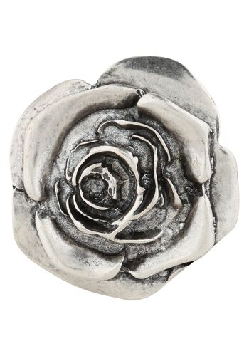 Boucle De Ceinture Rose Argent 1