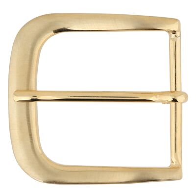 Belt buckle pin simply satined gold