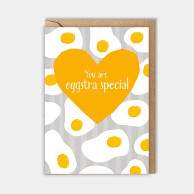tarjeta de san valentin - eres egg-stra special