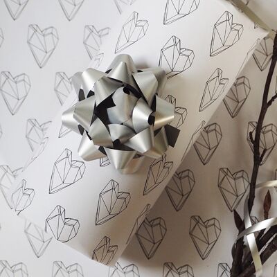 Heart Gift Wrapping Paper