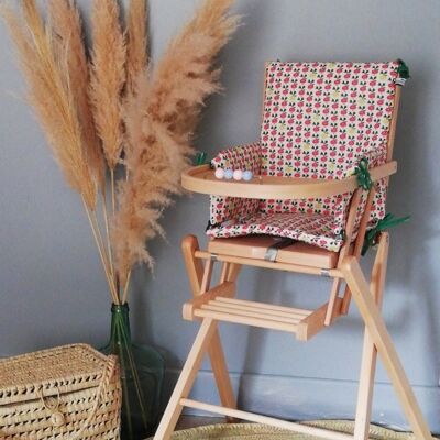 Radish Coated Cotton Waterproof High Chair Cushion